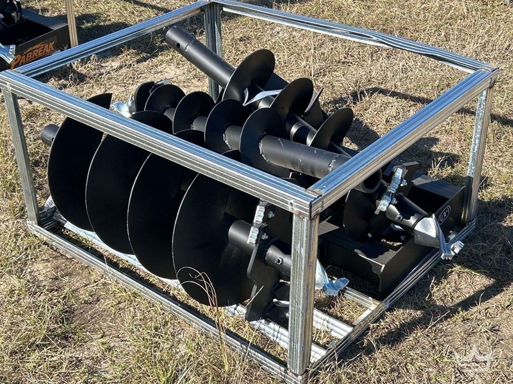 2025-pabreak-auger-bits-and-plate-skid-steer-attachment-image-1
