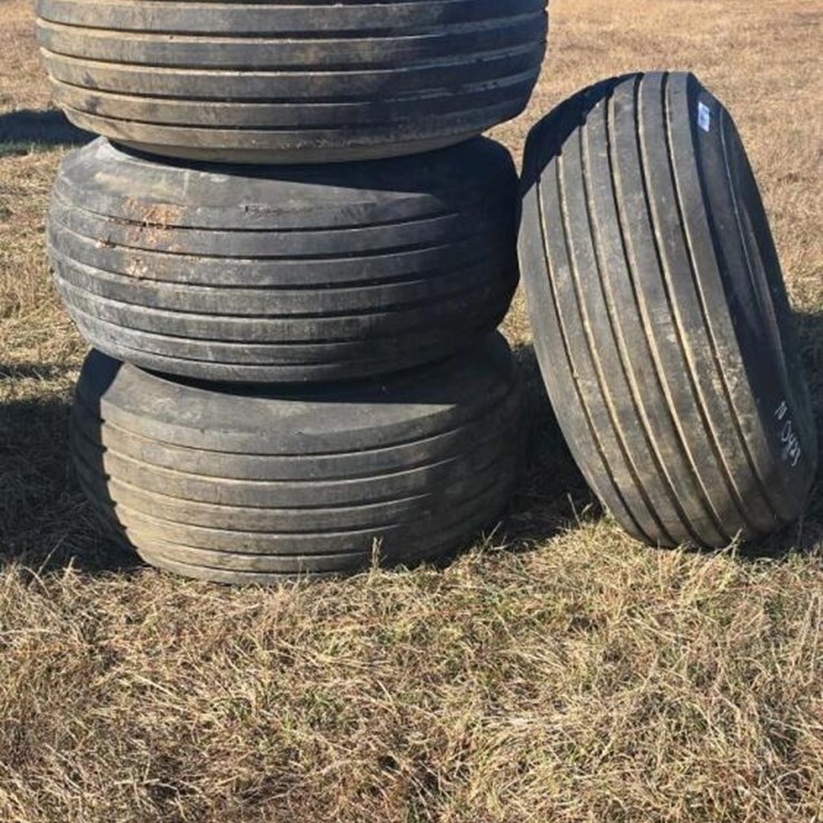 (4) 16.5X16.1 IMPLEMENT TIRES AND RIMS