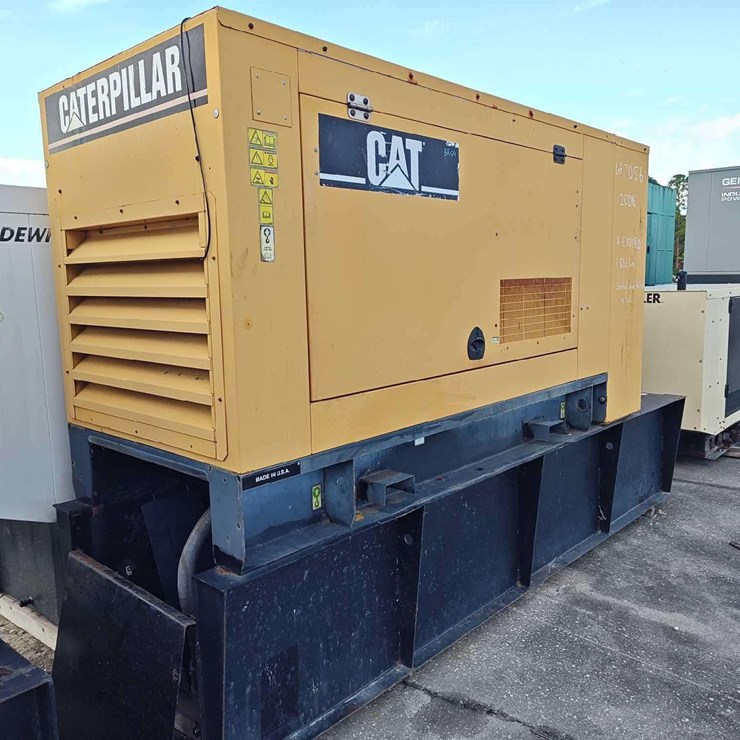 2008 Caterpillar 72Kw Standby Generator