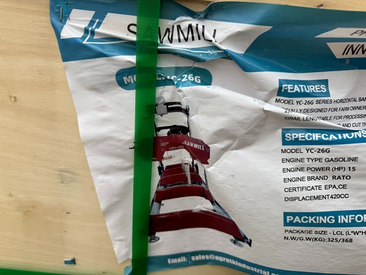 #22760-•-unused-agt-yc-26g-portable-sawmill-yc-26g202511046-image-6