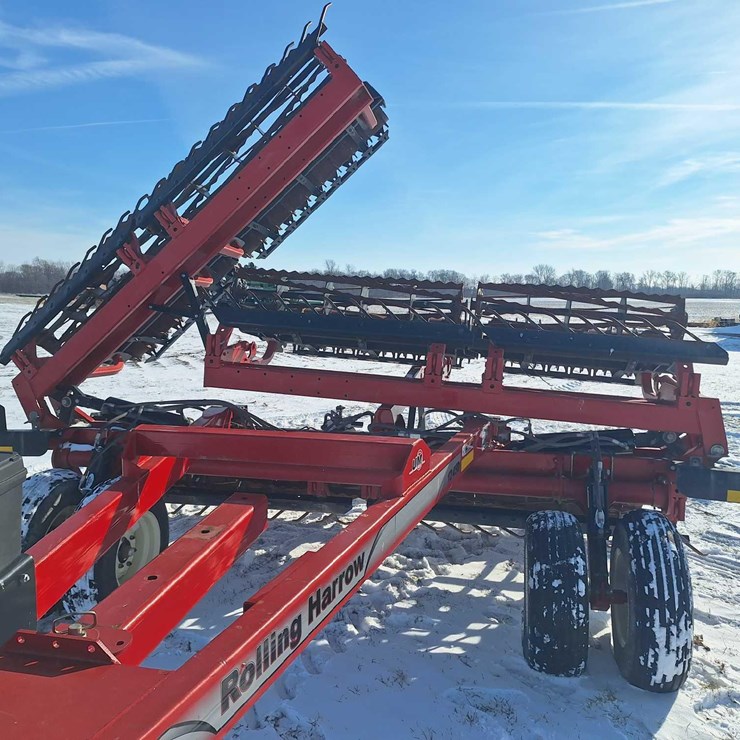 30' Unverferth 1245D rolling harrow