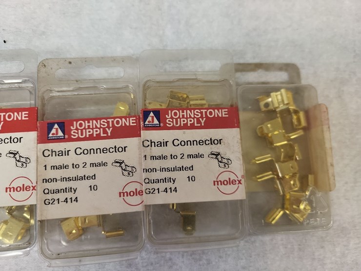 (5)-boxes-chair--1-male-to-2-male-non-insulated-connectors---tag-#1214-image-6