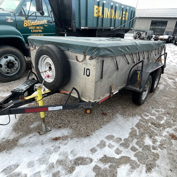 #2235 • Dump Hopper Trailer