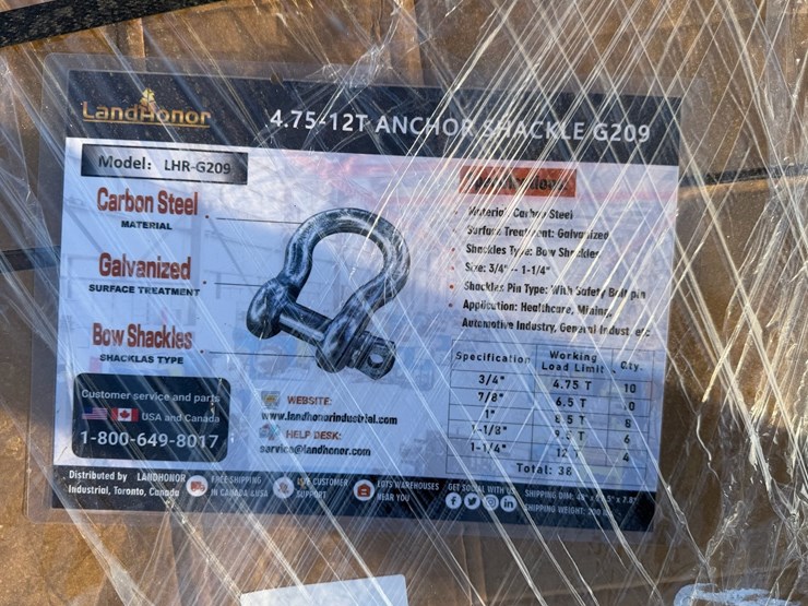 #7907-•-assortment-of-clevis-or-bow-shackles-image-1