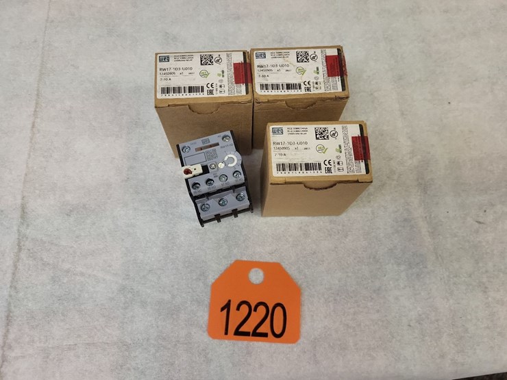 (4)-mini---contactor-overloads-7-10-amp---tag-#1220-image-1