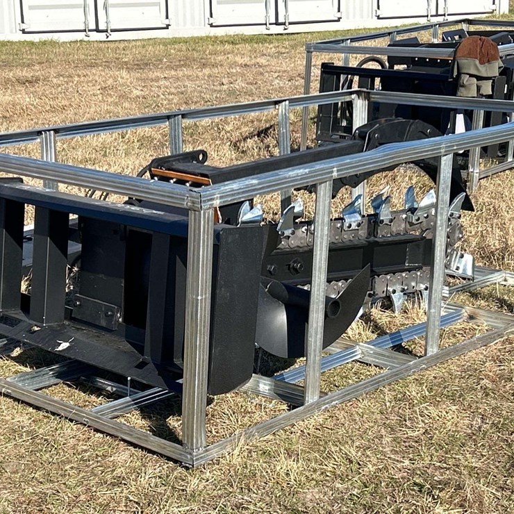 2025 Hydraulic Trencher Skid Steer Attachment