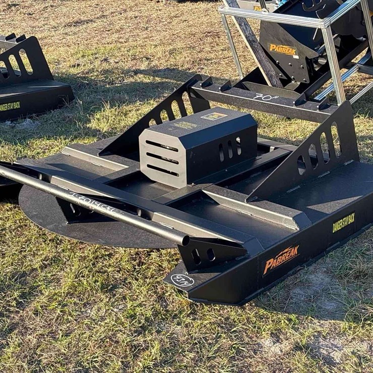 2025 Pabreak Hydraulic Brush Cutter Skid Steer Attachment