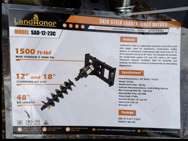 #7962-•-skid-steer-auger-drive-w/-12"-&-18"-augers-image-5