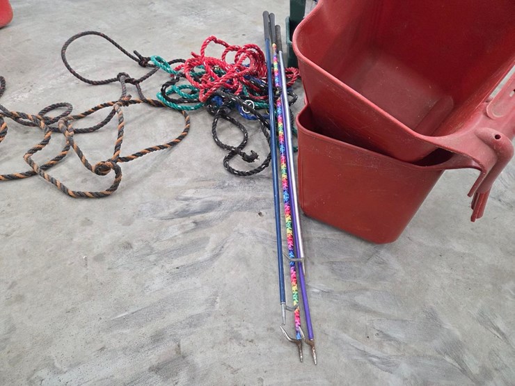 (2)-calf-rope-halters,-(5)-calf-neck-ties,-(6)-hanging-feeders-&-(4)-show-sticks-image-8