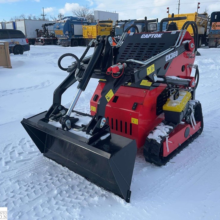 2026 Unused CAPTOK CK360T Tracked Mini Skid Steer