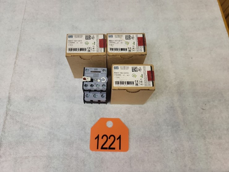 (4)-mini---contactor-overloads-7-10-amp---tag-#1221-image-1