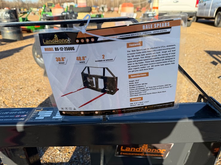 #7823-•-land-honor-skid-steer-bale-spear-image-2