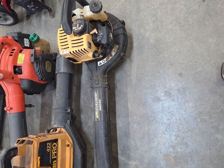 (3)-leaf-blowers,-weed-eater,-tiller,-chain-saw-&-power-washer-image-10