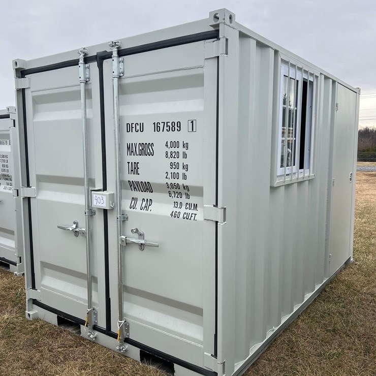 11'x6'8" Sea Container W/ Side Door