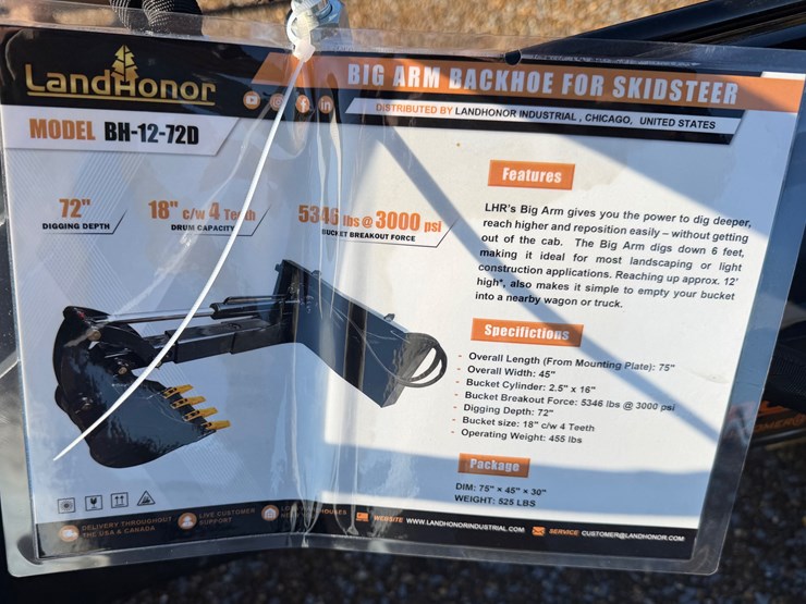 #7815-•-land-honor-big-arm-backhoe-for-skid-steer-image-1