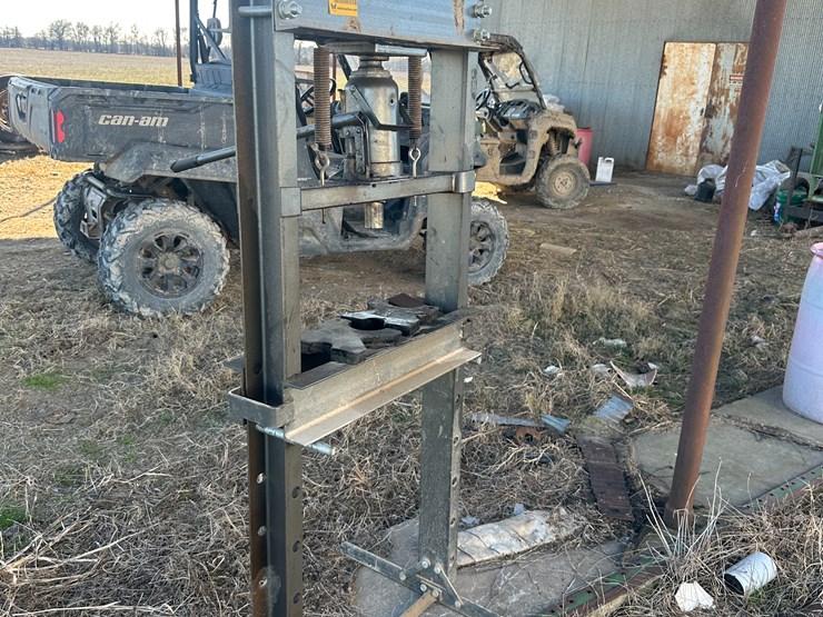 #35631-•-cen-machinery-20ton-hydraulic-shop-press-image-2