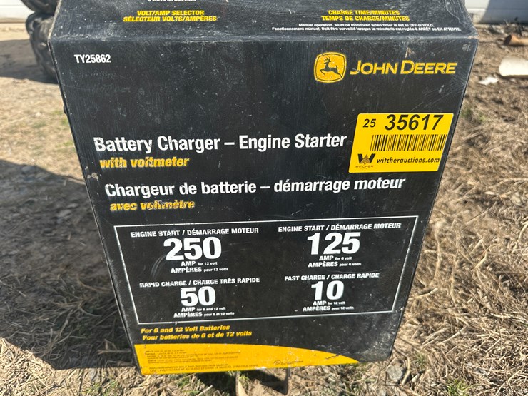 #35617-•-john-deere-250amp-battery-charger---engine-starter-image-5