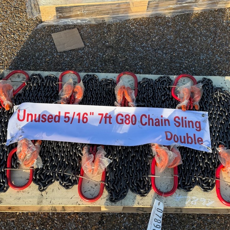 #7898 • 1 Pallet 5/16" X 7' Sling Chain