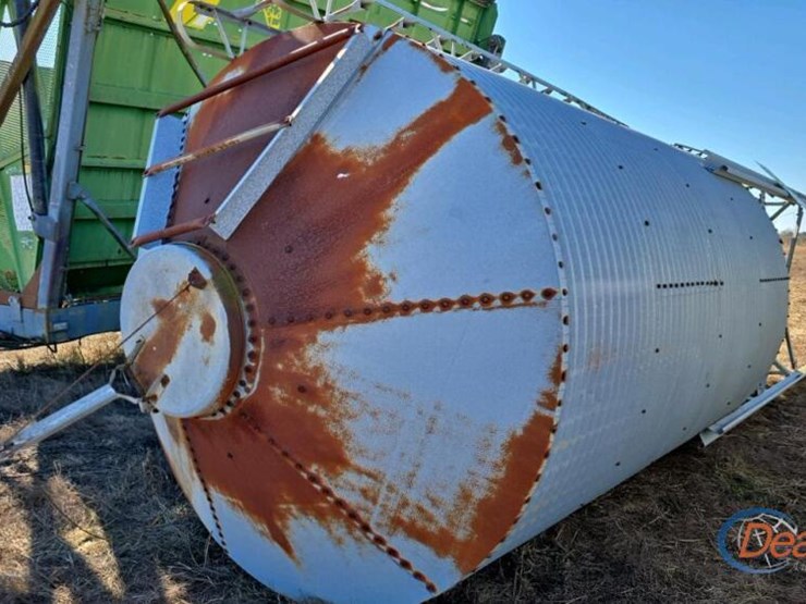 grain-bin-w/-feeder:-auger,-8-ton-image-6