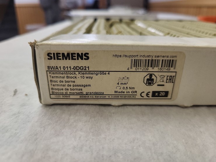 (20)-siemens-din-rail-10-space-connector-blocks---tag-#1222-image-5
