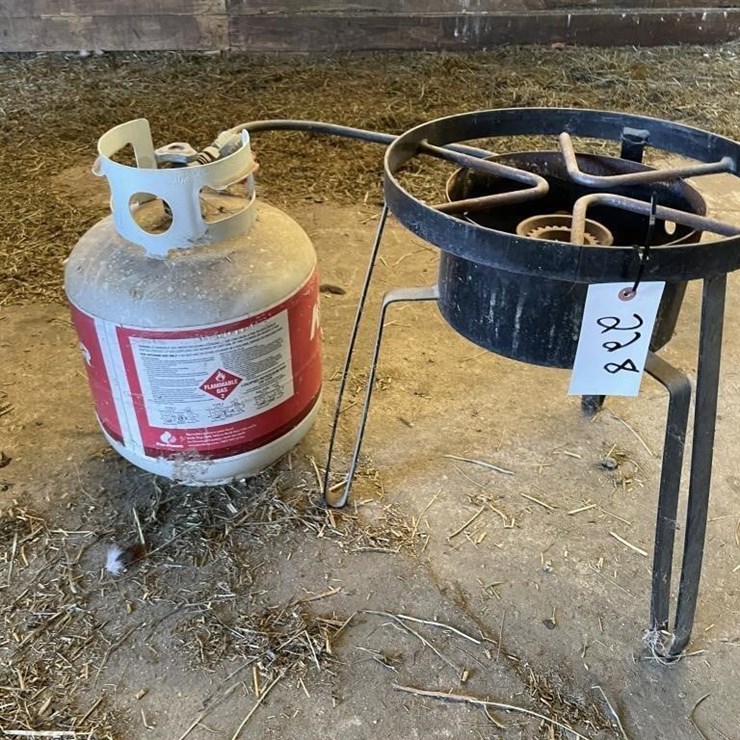 LP Tank & Cooker