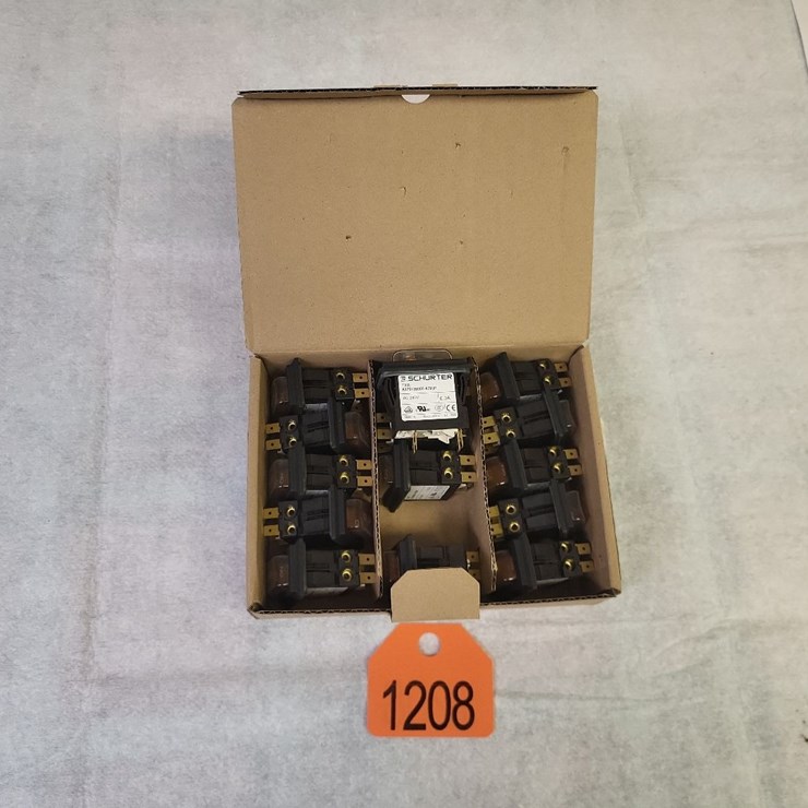 (15) Schurter 6 AMP 240 Volt Single Phase Breakers - Tag #1208