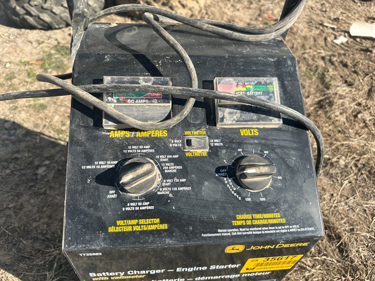 #35617-•-john-deere-250amp-battery-charger---engine-starter-image-6