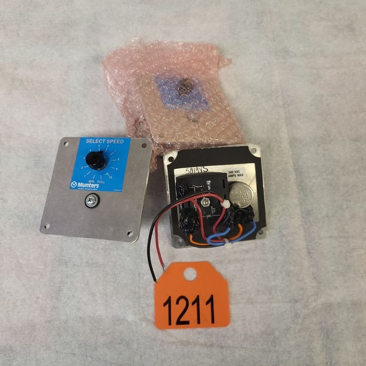 (3) Munters 7 AMP 240 Volt SSC Select Speed Controllers - Tag #1211
