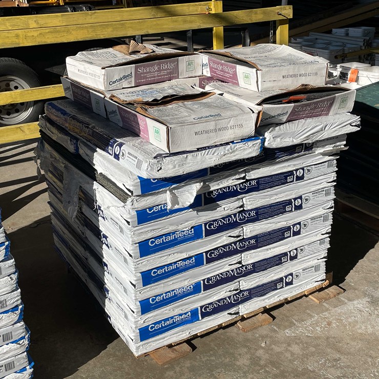 #2781 • Pallet of CertainTeed Shingles
