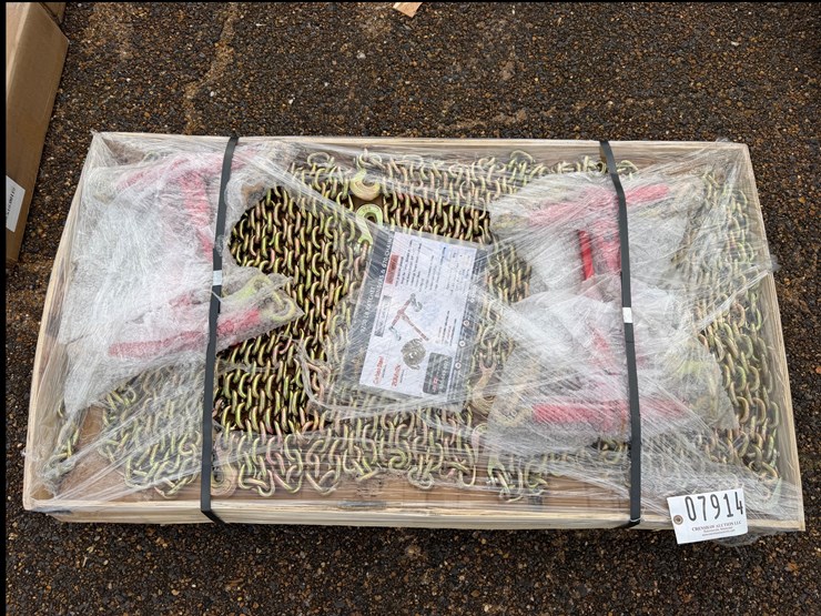 #7914-•-1-pallet-of-chain-&-binders-(ratchet)-image-1