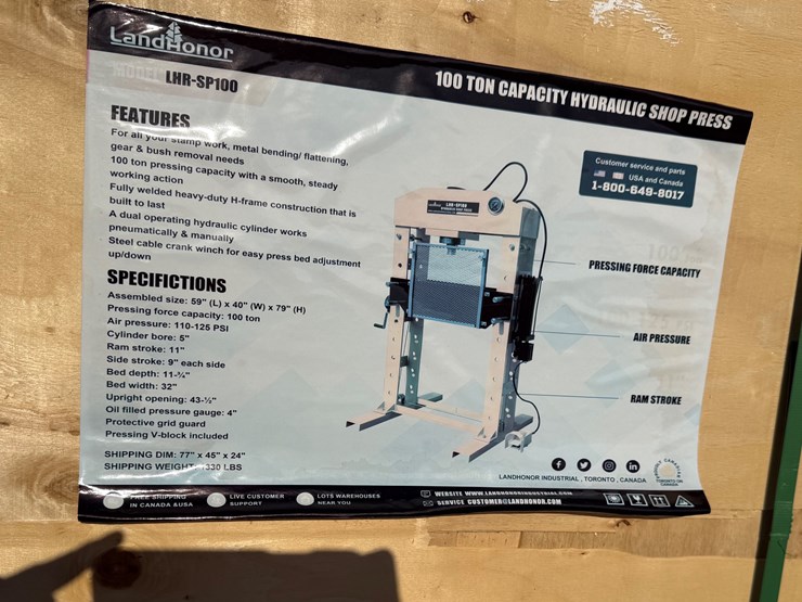 #7812-•-100ton-hydraulic-press-image-1