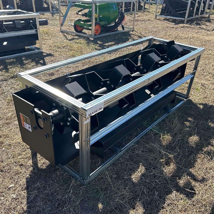 2025 80in. Hydraulic Rotary Tiller Skid Steer Attachment