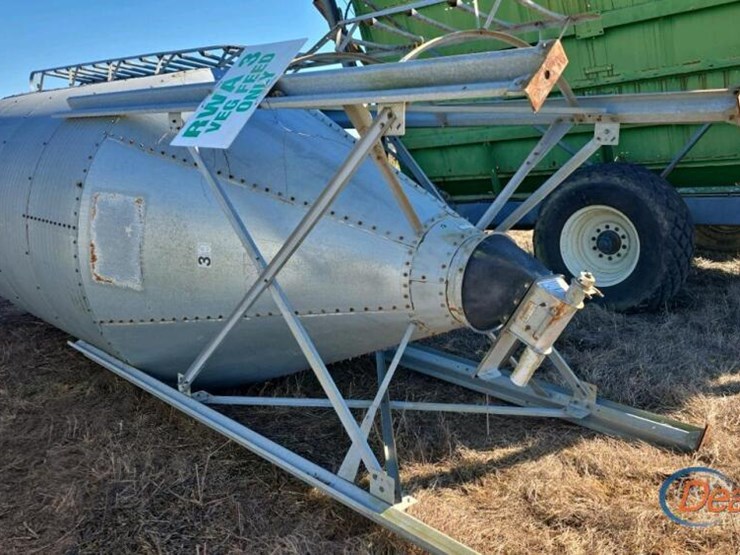 grain-bin-w/-feeder:-auger,-8-ton-image-3