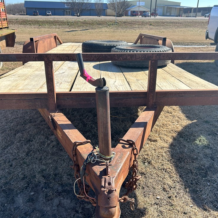 #37625 • 16 ft T/A Steel Utility Trailer