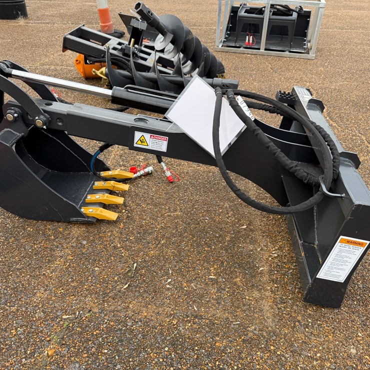 #7946 • Skid Steer Big Arm Backhoe