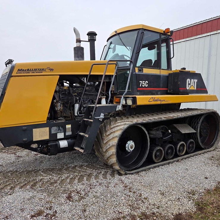 CAT 75C track tractor