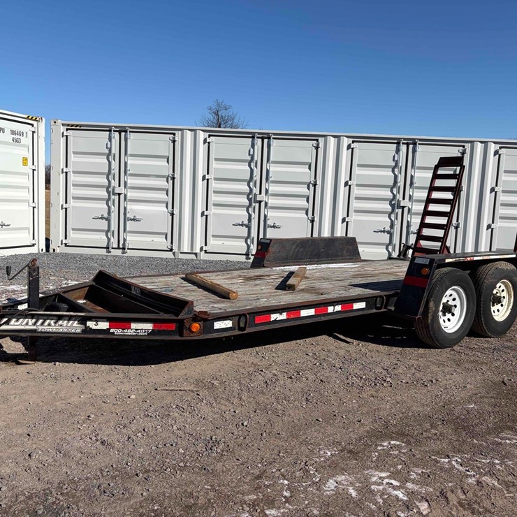 2007 Contrail Skid Steer Trailer