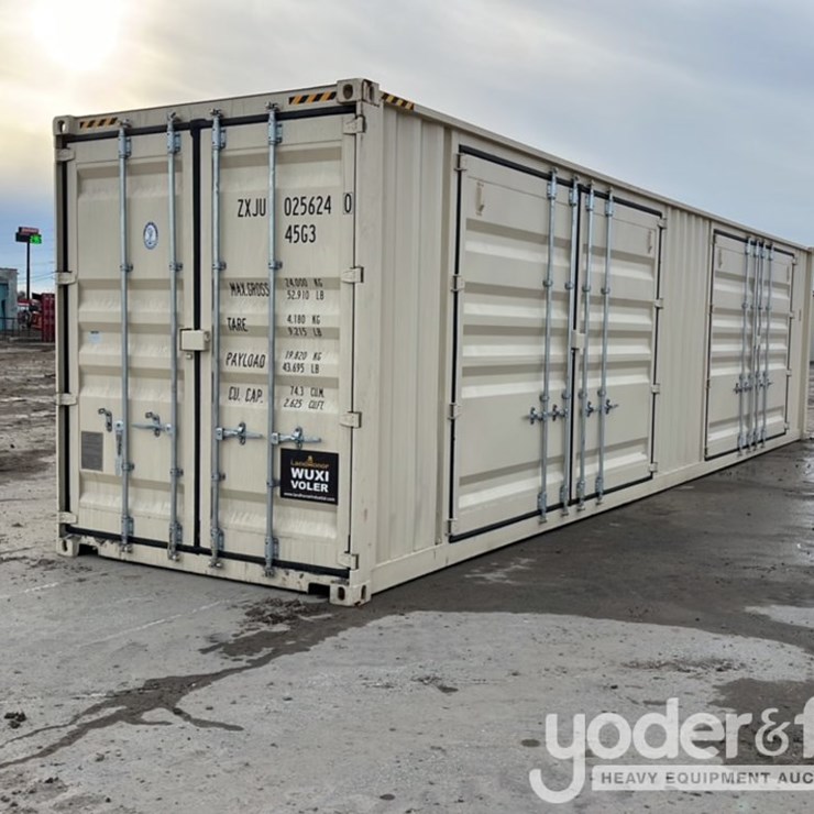 40' High Cube Multi-Door Container