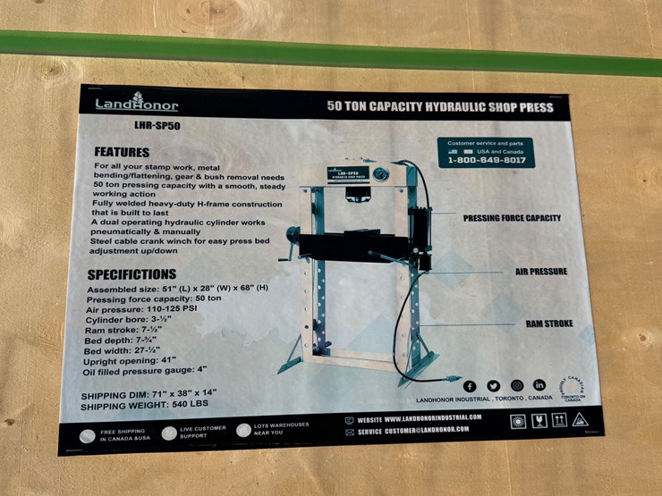 #7810-•-50-ton-hydraulic-press-image-1