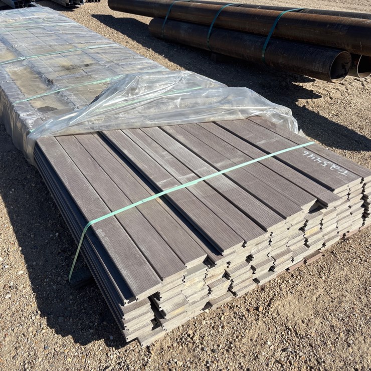 #25446 • 16FT DECK PLANKS, SILVER OAK IN COLOR