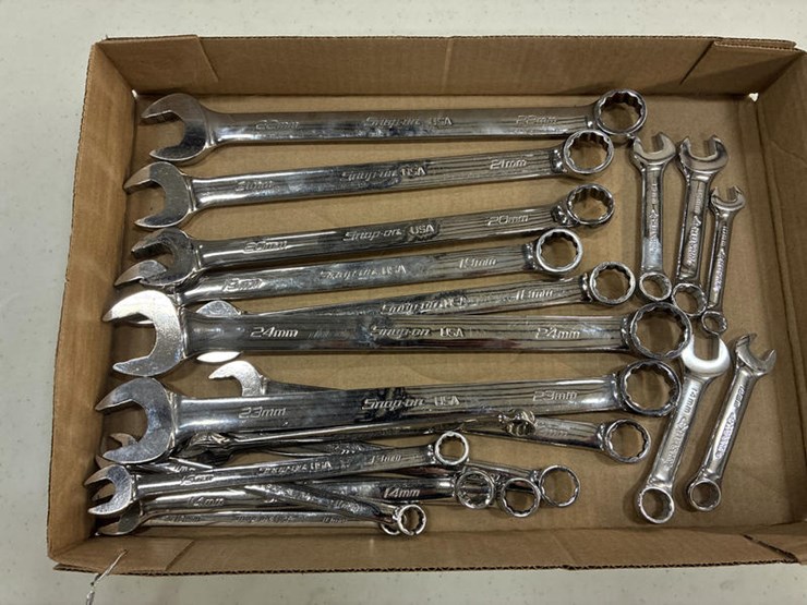 #115310-•-15-snap-on-metric-wrenches-image-1