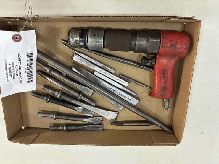 #115298-•-matco-air-hammer-w/bits-image-1