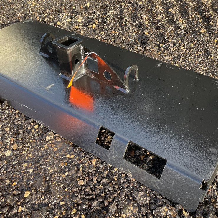 #1176 • Unused Skidsteer Hitch Receiver