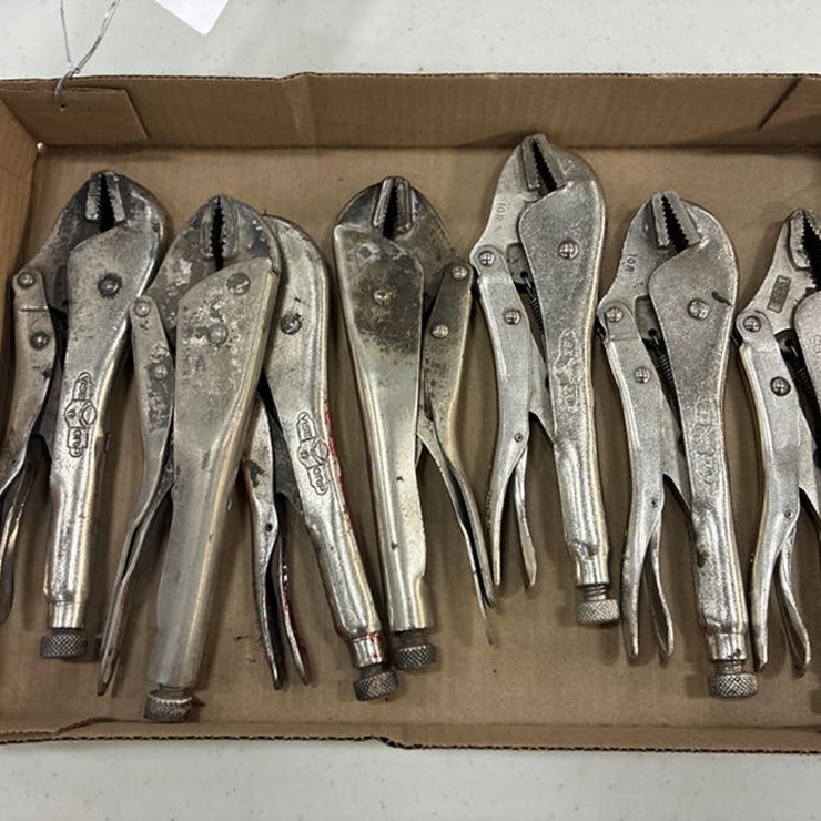 #115321 • ASSORTED BOX VICE GRIPS