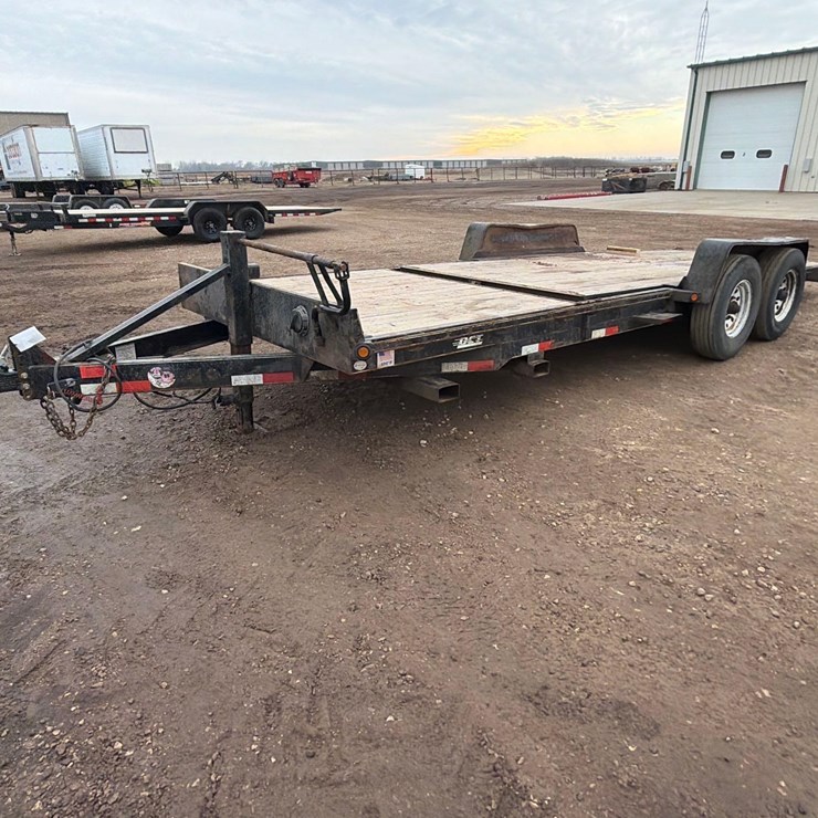 2018 DCT 21 ft. Tilt Bed Trailer