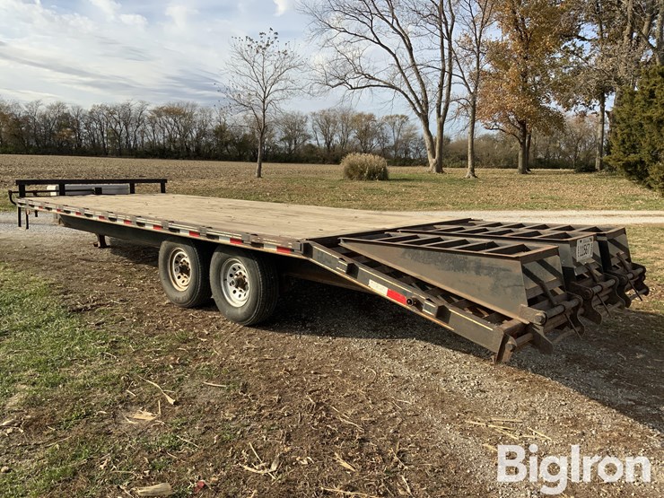 2006-heartland-25'-t/a-bumper-pull-deckover-flatbed-trailer-image-7