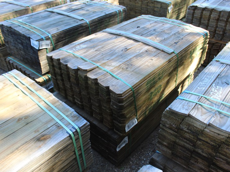 #24616-•-2-bundles-of-5/8in-x-6ft-fence-boards-image-1