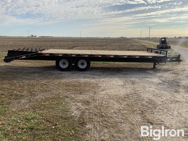 2006-heartland-25'-t/a-bumper-pull-deckover-flatbed-trailer-image-4