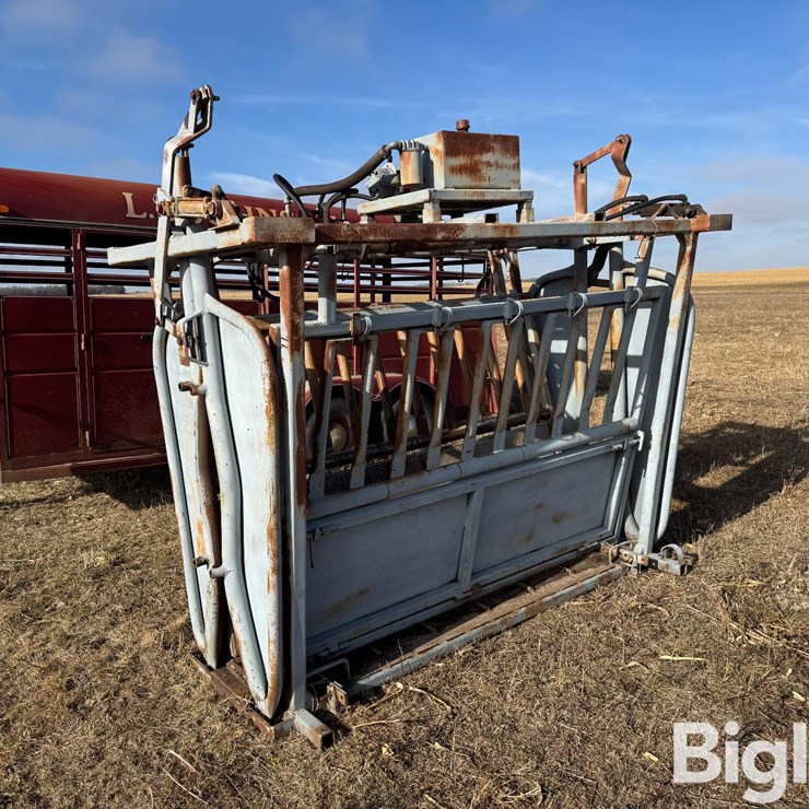 Bowman Hydraulic Squeeze Chute