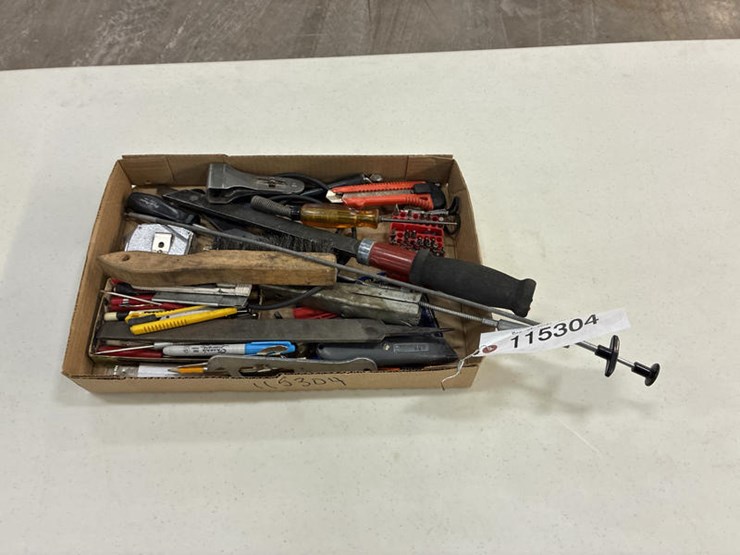#115304-•-box-of-misc-tools-image-1
